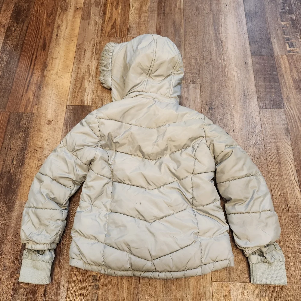 Justice Kids Puffer Jacket With Removable Hood